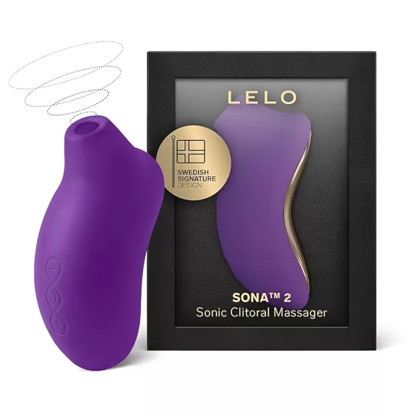 LELO Sona 2 - talasni stimulator klitorisa (ljubičasti)