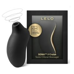 LELO Sona 2 Cruise - talasni stimulator klitorisa (crni)