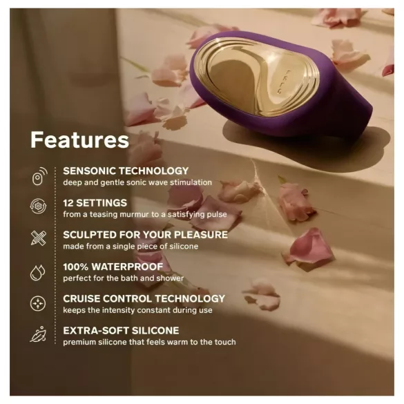 LELO Sona 2 Cruise - talasni stimulator klitorisa (crni)