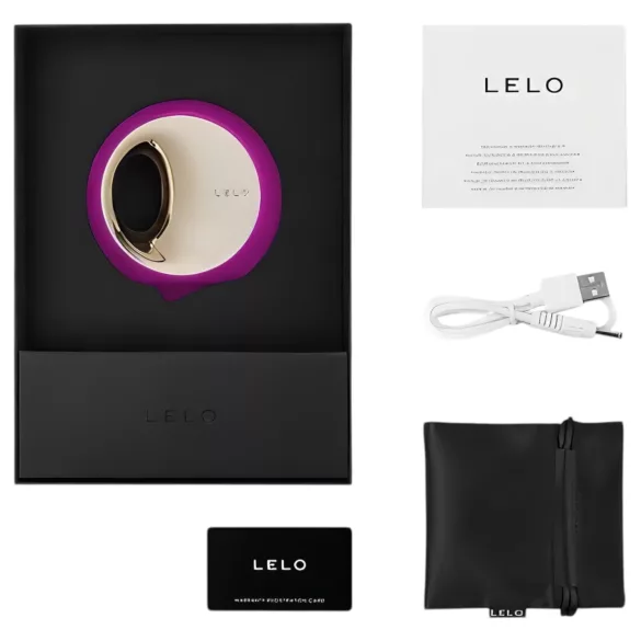 LELO Ora 3 - симулатор оралног секса и клиторис вибратор (љубичасти)