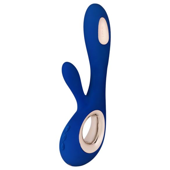 LELO Soraya Wave - Punjivi vibrirajući stimulator sa talasastim pokretom (plava)