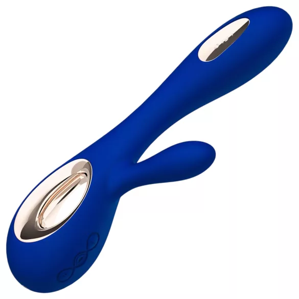 LELO Soraya Wave - Punjivi vibrirajući stimulator sa talasastim pokretom (plava)