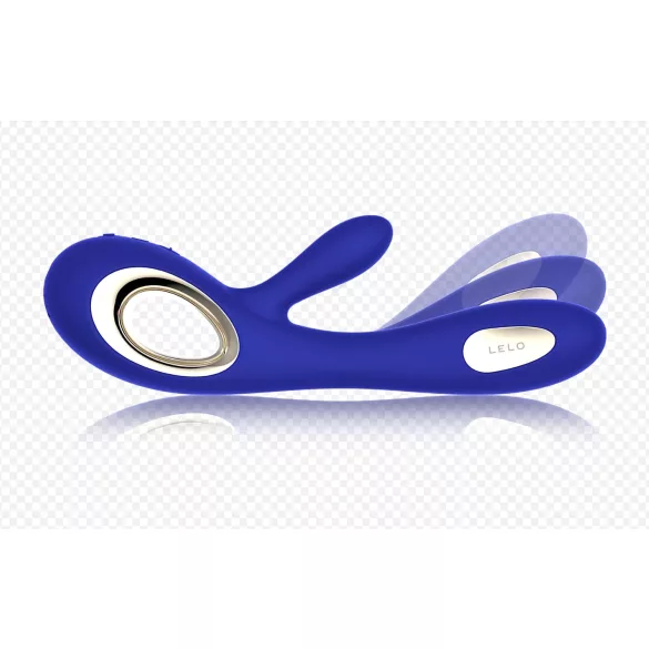 LELO Soraya Wave - Punjivi vibrirajući stimulator sa talasastim pokretom (plava)
