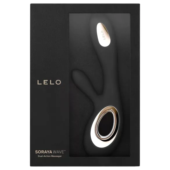 LELO Soraya Wave - vibrator sa pokretnim nastavkom za klitoris (crna)