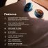 LELO Tiani Duo - Silikonski vibrator za parove (plavi)