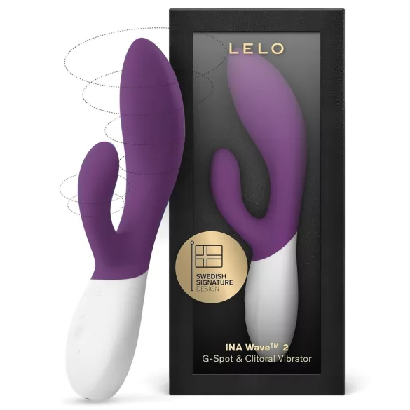 LELO Ina Wave 2 - punjivi, vodootporni vibrator (ljubičasti)