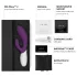 LELO Ina Wave 2 - punjivi, vodootporni vibrator (ljubičasti)
