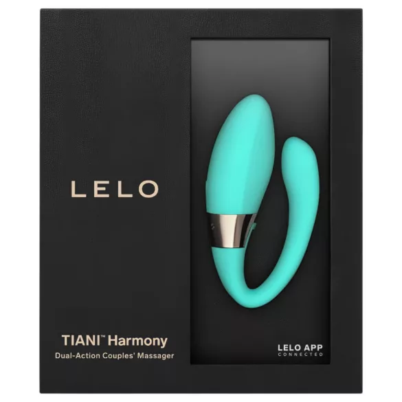 LELO Tiani Harmony - pametni par vibrator sa baterijom (tirkiz)
