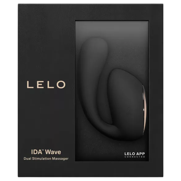 LELO Ida Wave - pametni, punjivi rotirajući vibrator (crni)