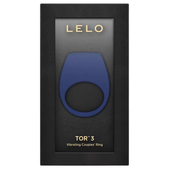 LELO Tor 3 - punjivi, pametni vibrirajući prsten za penis (plavi)