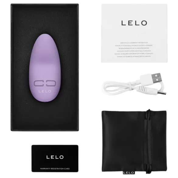LELO Lily 3 - Punjivi vodootporni masažer za klitoris (ljubičasti)