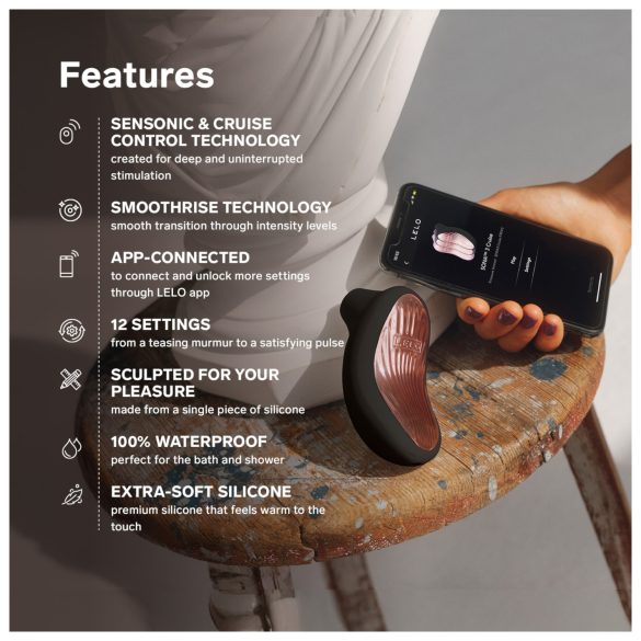 LELO Sona 3 Cruise - talasni klitoralni stimulator (ljubičasti)