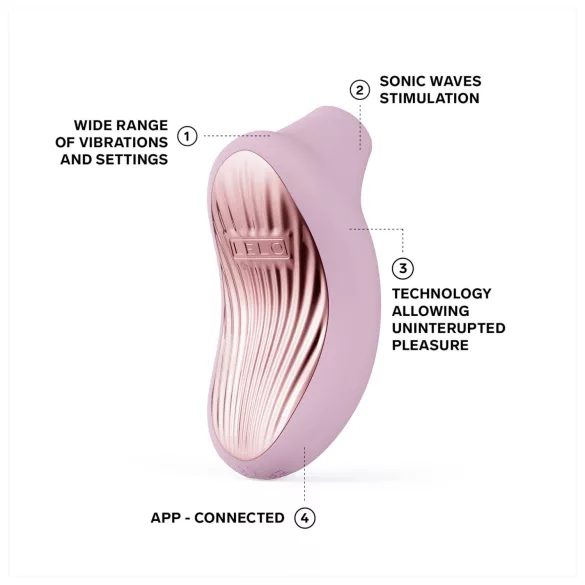LELO Sona 3 Cruise - talasasti stimulator klitorisa (roze)