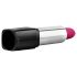 Blush Lipstick Rosé - vodootporni vibrator u crno-roze boji