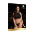 Le Désir Plus Size - komplet za žurku sa kamenčićima - crno (XL-3XL)