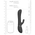 Vive Chou - 4u1 vibrator sa klitoralnom rukom (crni)