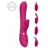 Vive Chou - punjivi vibrator sa glavama, boja roze