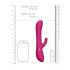 Vive Chou - punjivi vibrator sa glavama, boja roze