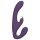 Vive Suki - strap-on vibrator bez trake (ljubičasti)