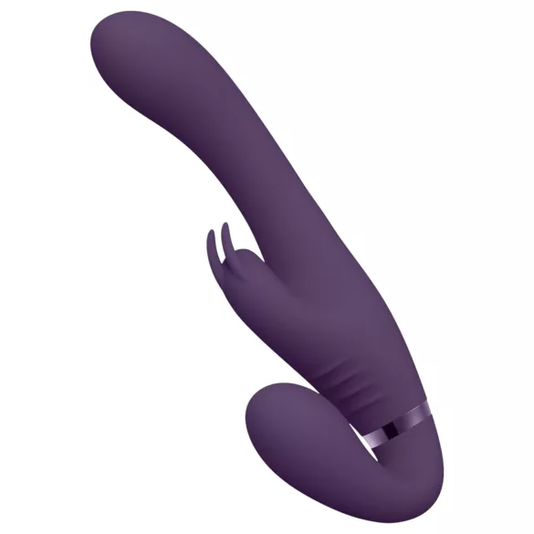 Vive Suki - vibrirajući strap-on bez remena (ljubičasti)