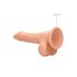 RealRock Dong 7 - реалистични дилдо са тестисима (17cm) - природна боја