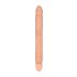 RealRock Double Dong 14 - dvostruki dildo (36 cm) - prirodna boja