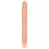 RealRock Double Dong 14 - dvostruki dildo (36 cm) - prirodna boja