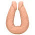 RealRock Double Dong 14 - dvostruki dildo (36 cm) - prirodna boja