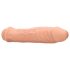RealRock penis rukav 17cm - prirodna boja