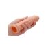 RealRock penis rukav 17cm - prirodna boja