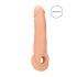 RealRock dodatak za penis 9 (21,5 cm) - prirodna boja