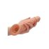 RealRock dodatak za penis 9 (21,5 cm) - prirodna boja