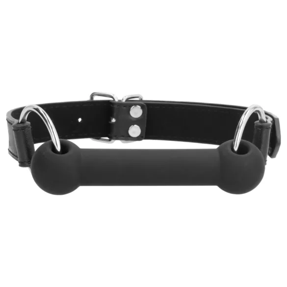 Ouch! - gag u obliku kosti (crna)