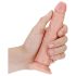 RealRock Slim - реалистичан дилдо - 15.5cm (природна боја)