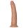 RealRock Slim - realistični dildo 15,5cm (tamna prirodna boja)