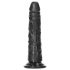 RealRock Slim реалистичан дилдо - 15,5cm (црна)