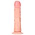RealRock - realističan dildo sa vakumom - 15,5cm (natur)