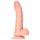 RealRock - realistični dildo sa vakuumom, 15,5cm (natur)