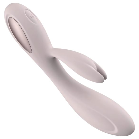 Raytech - akumulatorski vodootporni vibrator sa klitoralnim rukohvatom (pink)
