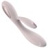 Raytech - akumulatorski vodootporni vibrator sa klitoralnim rukohvatom (pink)