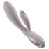 Raytech - akumulatorski vodootporni vibrator sa klitoralnim rukohvatom (pink)