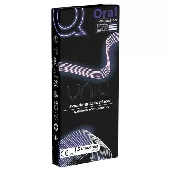 Uniq - latex-free oral kondom (3 komada)