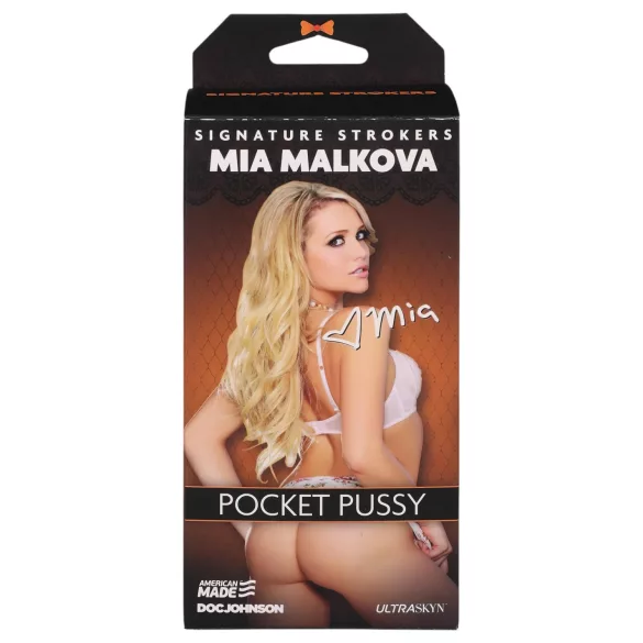 Doc Johnson Mia Malkova - realistična Ultraskyn veštačka vagina (boja kože)