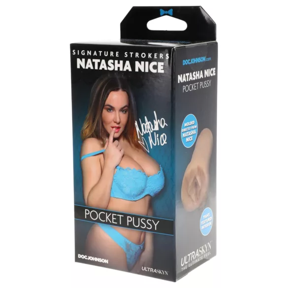 Doc Johnson Natasha Nice ultrarealistična veštačka vagina (natur)