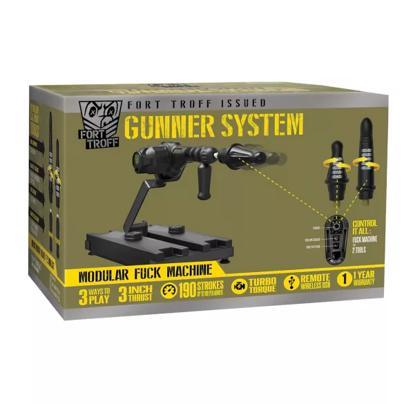 Doc Johnson Gunner System - Секс машина (црна)