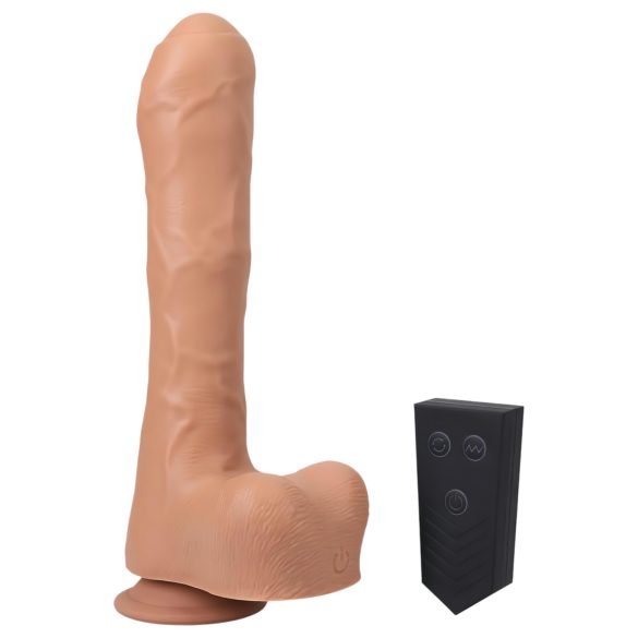 Doc Johnson Mini F-Machine bež - radiofrekventni gurajući vibrator