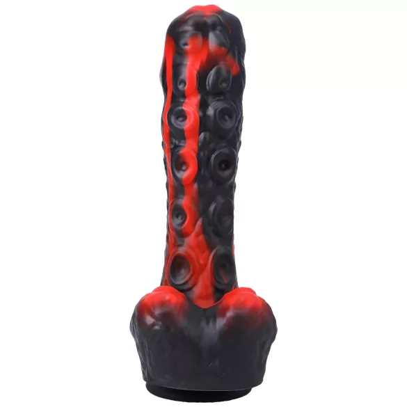 Doc Johnson Mini F-Machine Tendril - crveni bežični vibrator za guranje