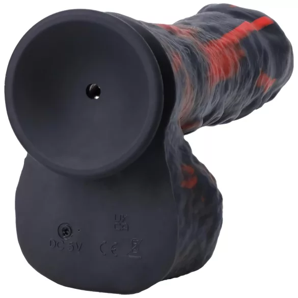 Doc Johnson Mini F-Machine Tendril - crveni bežični vibrator za guranje
