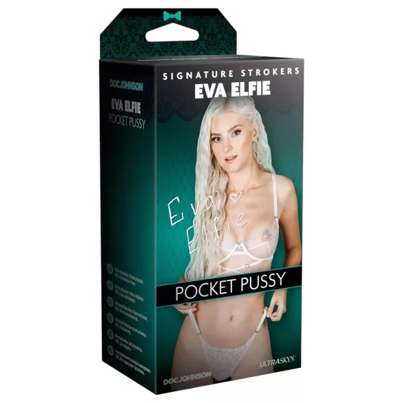 Doc Johnson Eva Elfie - realistična Ultraskyn vagina (natur)