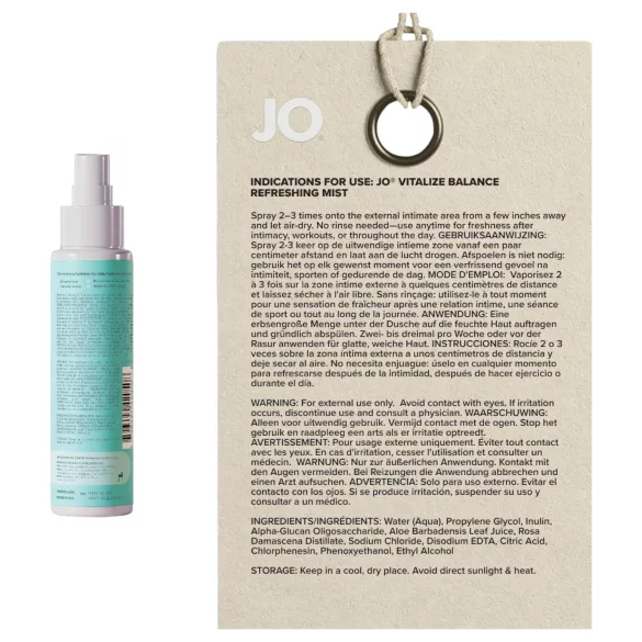 System JO Vitalize - интимни освежавајући спреј (60 ml)
